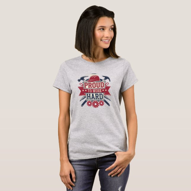 Camiseta Día del Trabajo (Anverso completo)