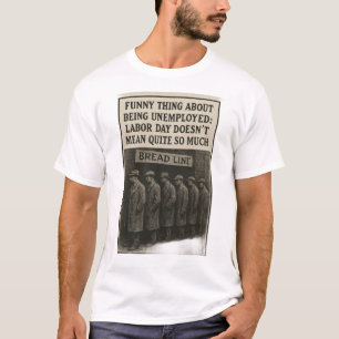 Camiseta Día del Trabajo de la Gran Depresión