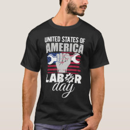 Camiseta Día Del Trabajo De Los Estados Unidos De América 2