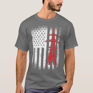 Camiseta Día del Trabajo del Retro de la Bandera Norteameri