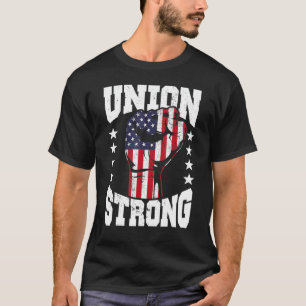 Camiseta Día del Trabajo Fuerte Mujeres Y Hombres Feliz Tra