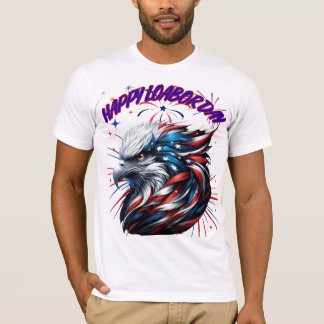Camiseta DÍA DEL TRABAJO patriótico feliz