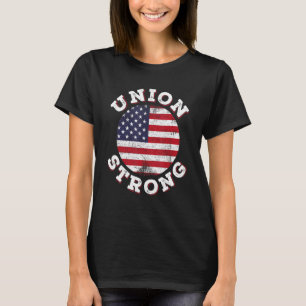 Camiseta Día del Trabajo Union Strong para mujereshombres b