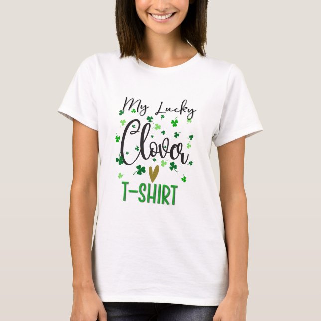 Camiseta Día del Trampolín de Lucky St Patricks (Anverso)