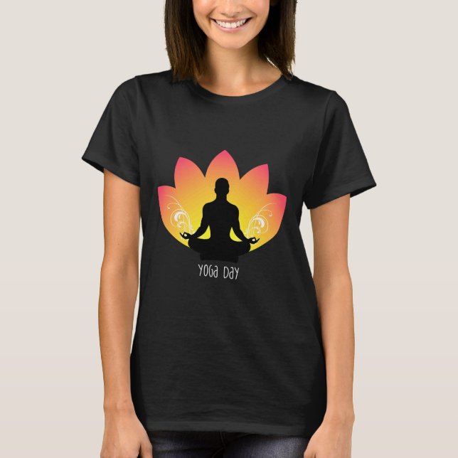 Camiseta Día del Yoga (Anverso)