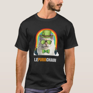Camiseta Dia divertida de Birman Cat Lepurrchaun St Patrick