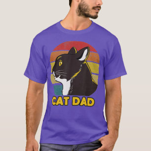 Camiseta Dia divertida del padre del gato