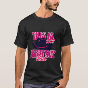 Camiseta Día divertido de carreras de caballos Derby Este e