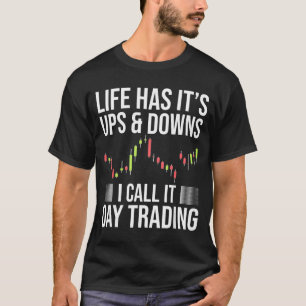 Camiseta Día divertido de comerciante de acciones de mercad