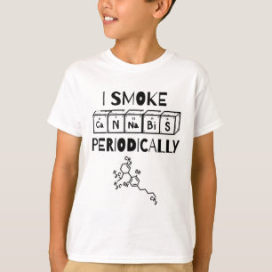 Camiseta Día Divertido de Fumeta Tabla Periódica Ciencia Th