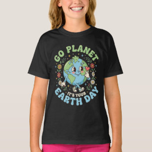 Camiseta Día divertido de la Tierra Ve planeta Es tu Día de