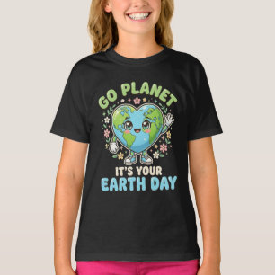 Camiseta Día divertido de la Tierra Ve planeta Es tu Día de