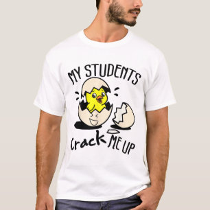 Camiseta Día divertido de Pascua Huevo Pollito Maestro Mis 