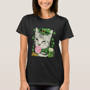 Camiseta Día divertido de San Patricio chicle bebiendo C