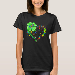 Camiseta Día divertido de San Patricio del trébol de la con