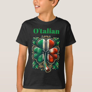 Camiseta Día divertido de San Patricio irlandés italiano O'