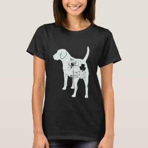 Camiseta Día divertido de San Patricio Labrador Retriever T