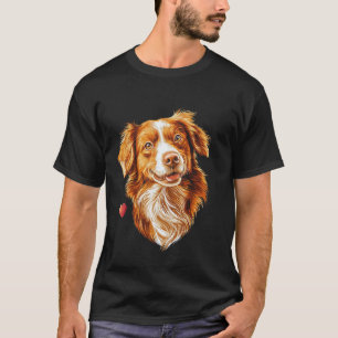 Camiseta Día divertido de San Valentín Nova Scotia Duck Tol