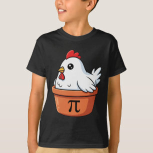 Camiseta Día divertido del pastel de pollo Pi Día pastel am