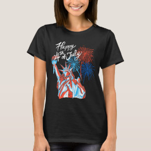 Camiseta Día divertido patriótico 4 de julio de independenc