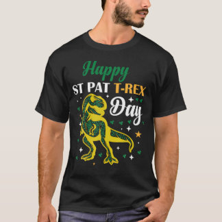 Camiseta Día divertido y feliz de San Pat Trex