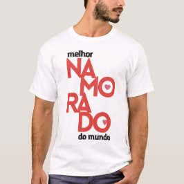 Camiseta Dia Dos Namorados Melhor Namorado do Mund