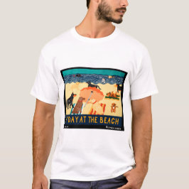 Camiseta Día en la playa - Stephen Huneck