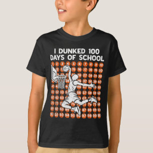 Camiseta Día Escolar Divertido 100 Días Me Hundí en Balonce