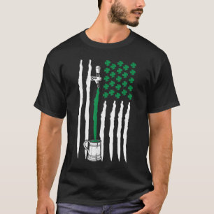 Camiseta Día Estadounidense De Sta Patrullas Shamrock Y Cer