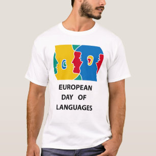 Camiseta Día Europeo De Las Lenguas