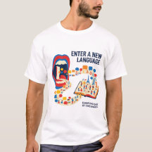 Camiseta Día Europeo de las Lenguas Entra en un Nu