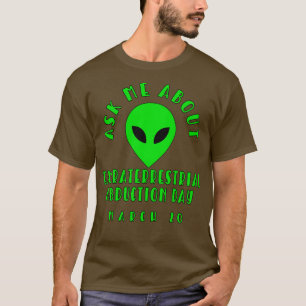 CAMISETA DÍA EXTRATERRESTRE DE SECUESTRO MARZO