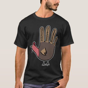 Camiseta Día feliz de la acción de gracias de Turquía de