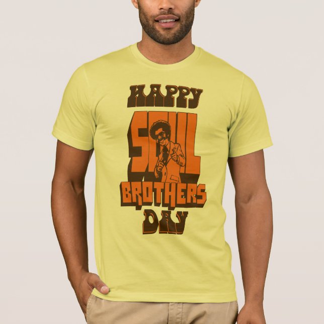 Camiseta Día feliz de los hermanos del alma (Anverso)