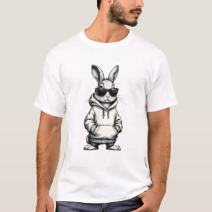 Camiseta día feliz de pascua conejo pascua niños niñas adol