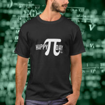 Día Feliz de Pi Personalizado con Año y Símbolo de