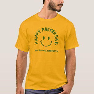Camiseta Día feliz del embalador