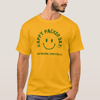 Camiseta Día feliz del embalador