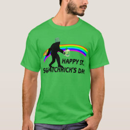 Camiseta Día feliz del St Squatchricks