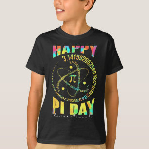 Camiseta Día feliz ser irracional 3.14 profesor de matemáti