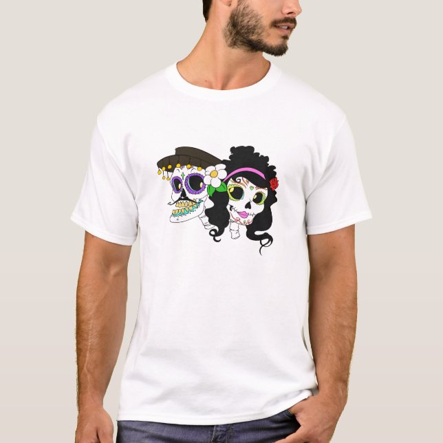Camiseta Día festivo del arte muerto (Anverso)