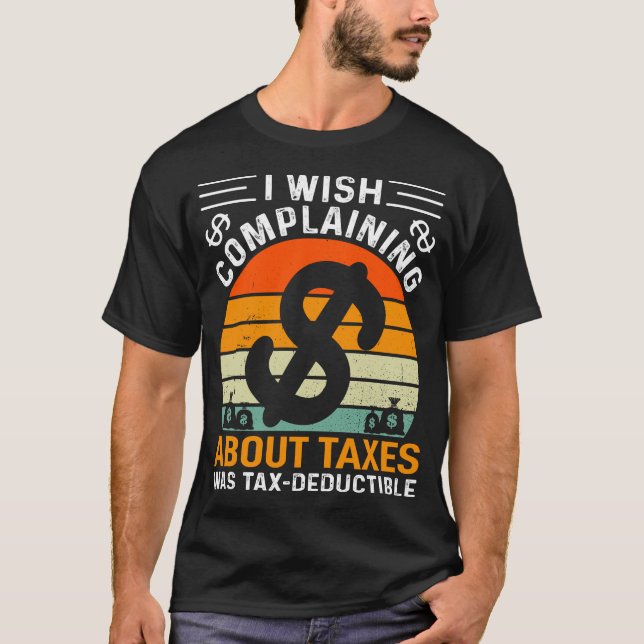 Camiseta Dia fiscal divertida (Anverso)