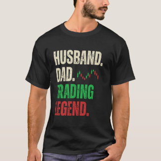 Camiseta Día genial de trading para papá Padre Acciones Com
