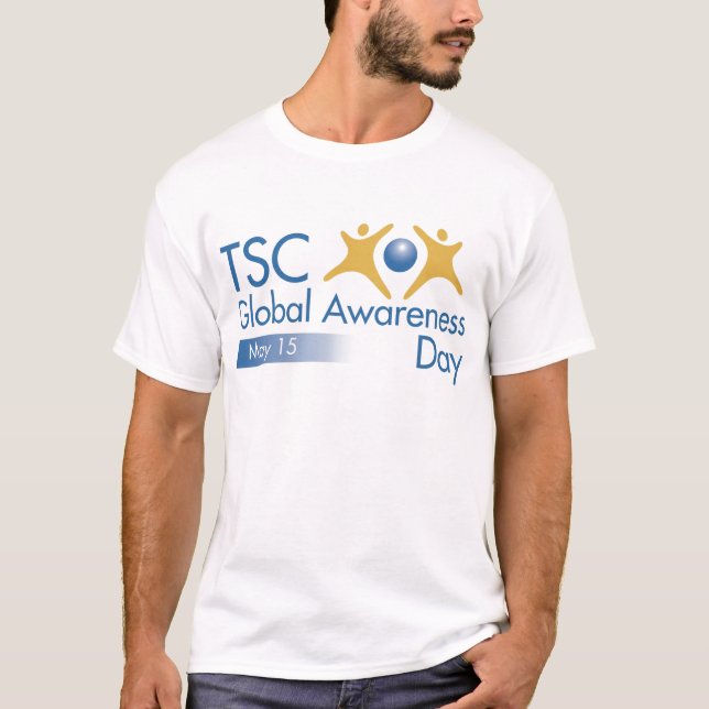 Camiseta Día global de la conciencia del CAC (Anverso)