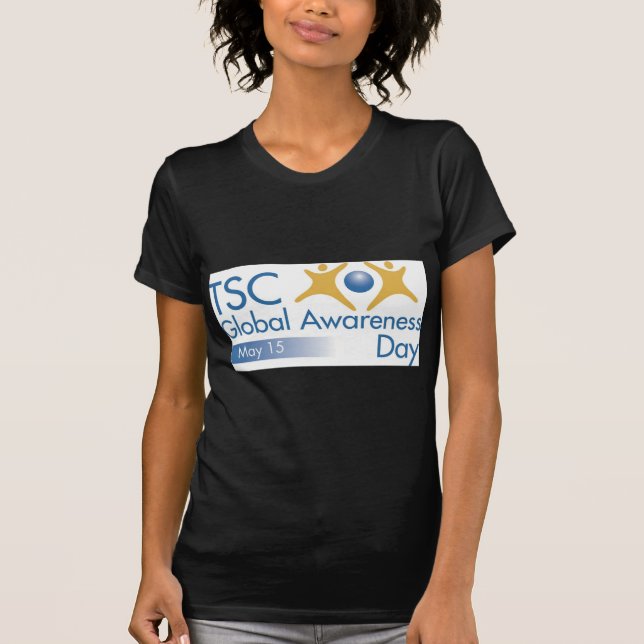 Camiseta Día global de la conciencia del CAC (Anverso)