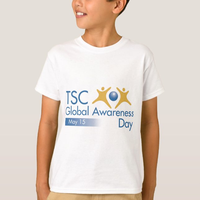 Camiseta Día global de la conciencia del CAC (Anverso)