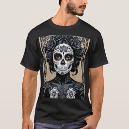 Camiseta Día gótico de la Catrina del Tee Muerto