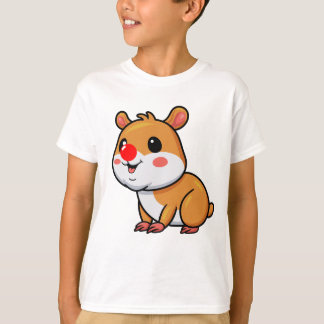 Camiseta Día Gracioso de la Nariz Roja Hamster 2025