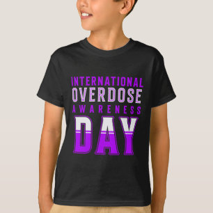 Camiseta Día Internacional de Conciencia sobre la Sobredosi