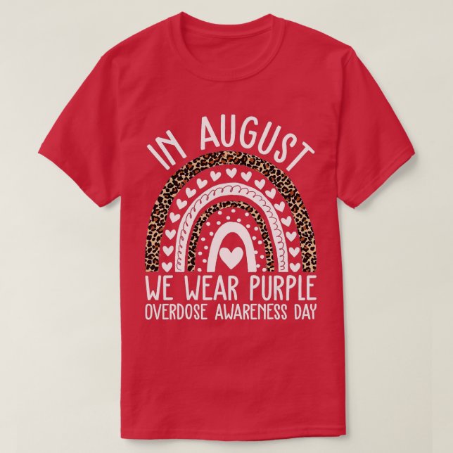 Camiseta Día Internacional de Concienciación sobre la Sobre (Diseño del anverso)